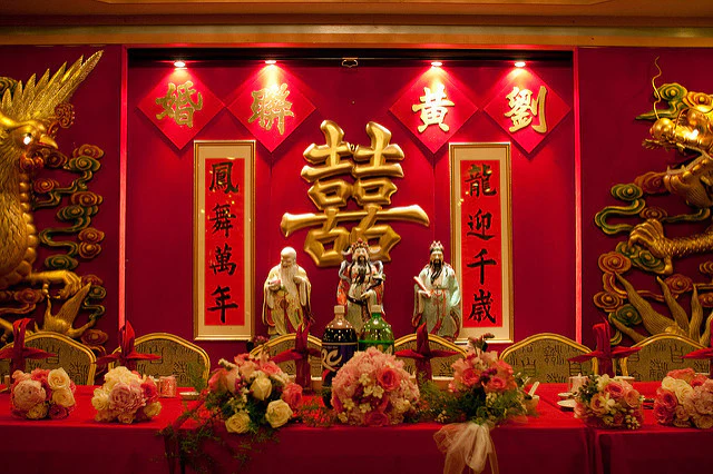 中国的传统婚礼仪式
